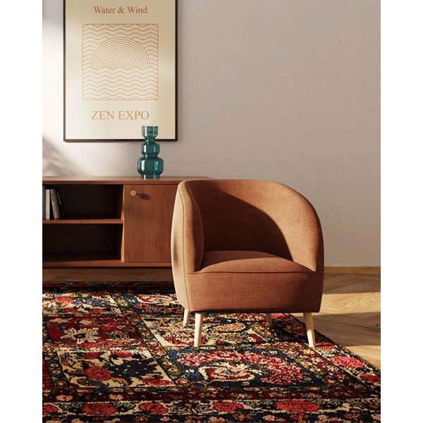 Téglavörös fotel Licio – Ame Yens-image-3