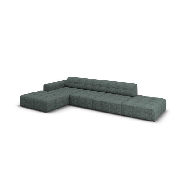 Türkiz sarokkanapé (bal oldali) Chicago – Cosmopolitan Design-image-3