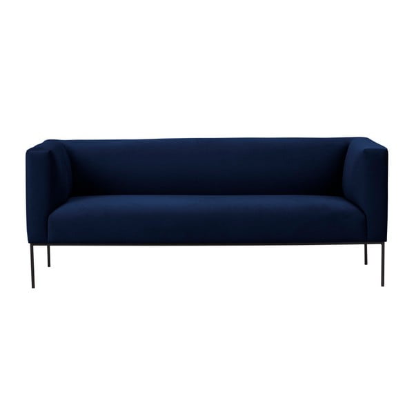 Neptune sötétkék bársony kanapé, 195 cm - Windsor & Co Sofas
