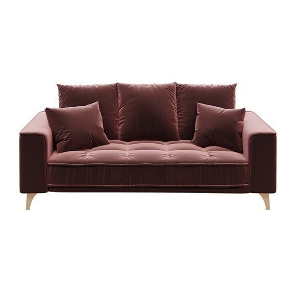 Chloe sötét rózsaszín kanapé, 204 cm - devichy