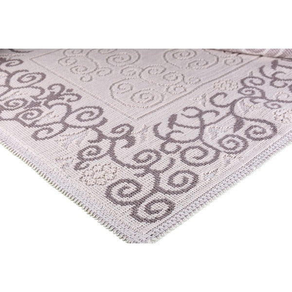 Orchidea sötétbézs pamut szőnyeg, 80 x 150 cm - Vitaus-image-2