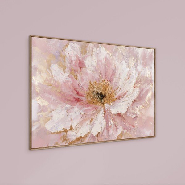 Nyomtatott keretezett-vászon kép 100x70 cm Floral Whispers – Styler-image-2
