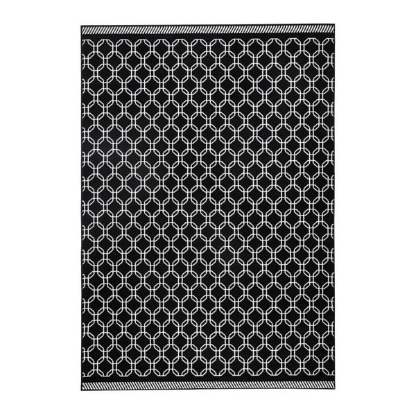 Chain fekete szőnyeg, 200 x 290 cm - Hanse Home