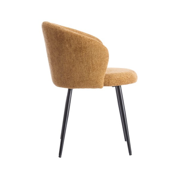 Okkersárga fém étkezőfotel szett 2 db-os Radaja – Light & Living-image-3