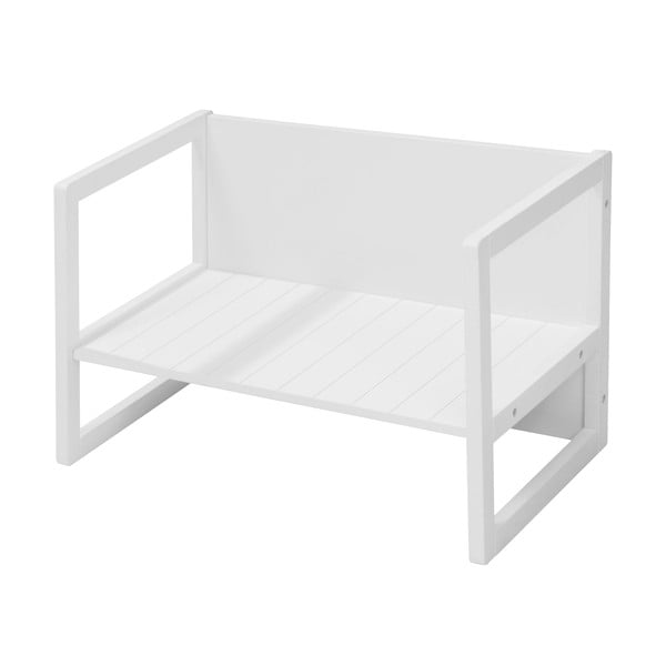 Fehér gyerek pad Country Style – Roba