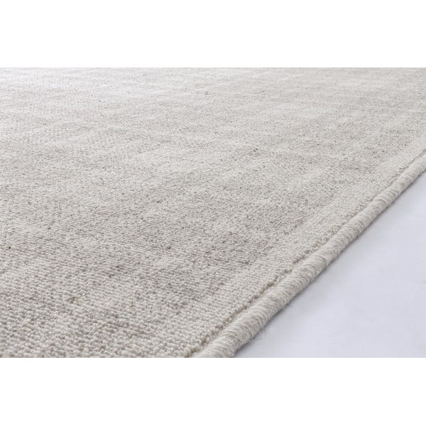 Világosszürke gyapjú szőnyeg 160x230 cm Pano – Agnella-image-2