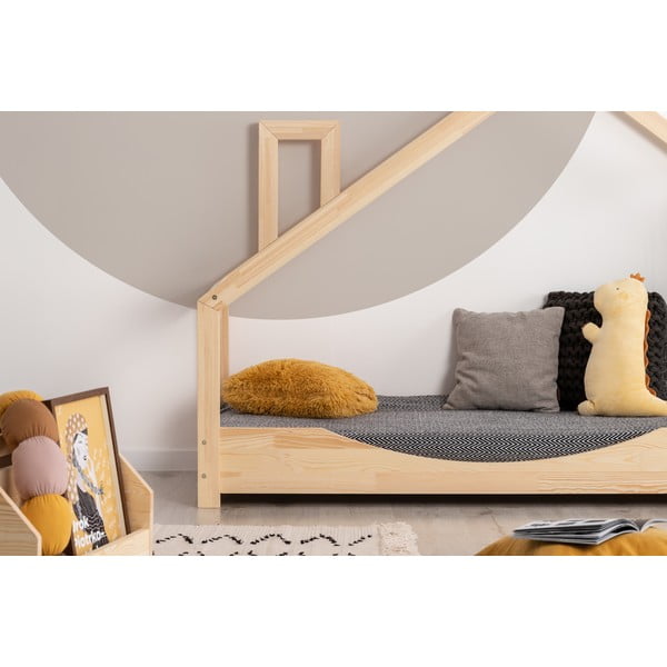 Luna Elma borovi fenyő házikó ágy, 80 x 160 cm - Adeko-image-1