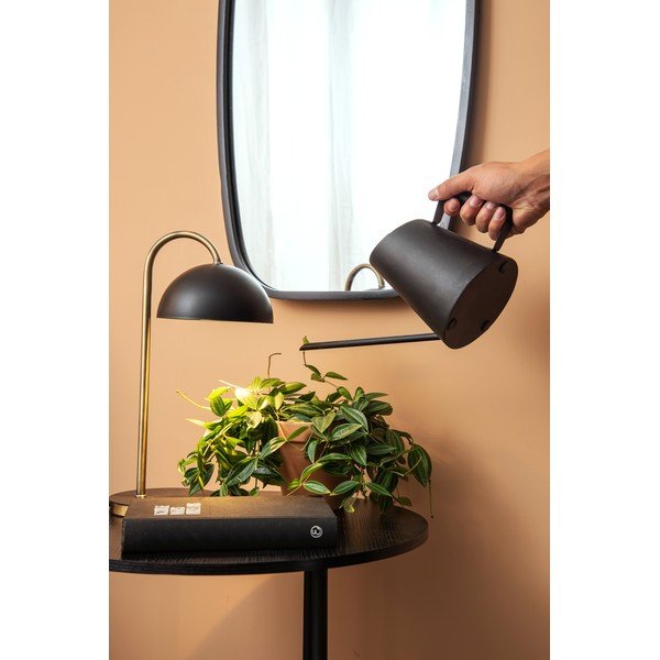 Grace fekete fém öntözőkanna, magasság 20 cm - PT LIVING-image-1