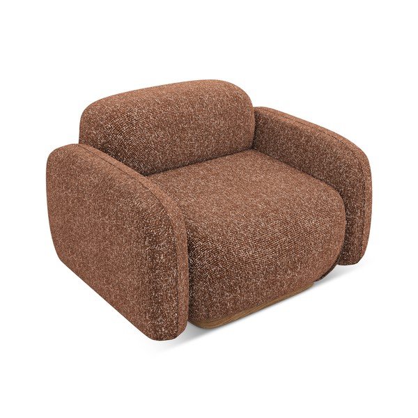 Narancssárga-barna fotel Ailani – Makamii-image-3