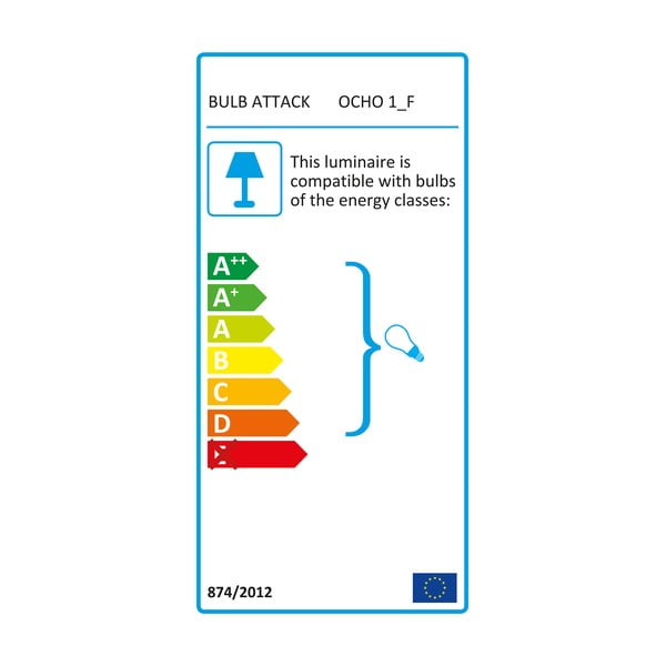 Ocho XL kék állólámpa természetes furnérból, ⌀ 45 cm - Sotto Luce-image-4