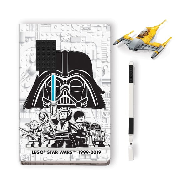 Star Wars Naboo Starfighter jegyzetfüzet, toll és építőkockák - LEGO®
