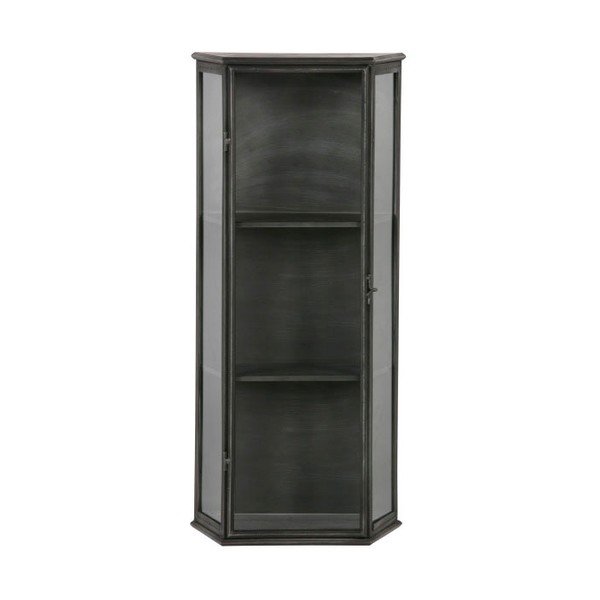 Trophy fekete fém vitrin - BePureHome-image-3