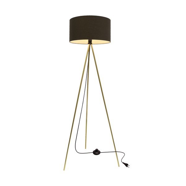 Állólámpa textil búrával (magasság 144 cm) Vanti – Candellux Lighting-image-1
