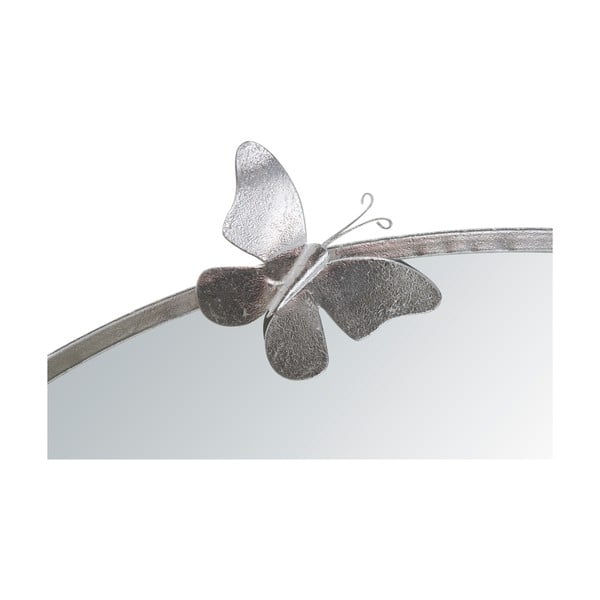 Round Silver ezüstszínű falitükör, ø 91 cm - Mauro Ferretti-image-4