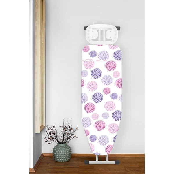 Dots S fehér-lila huzat a vasalódeszkához - Wenko-image-1