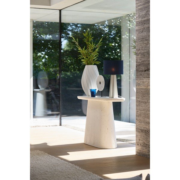 Fehér konzolasztal 40x120 cm Hamura – Light & Living-image-1