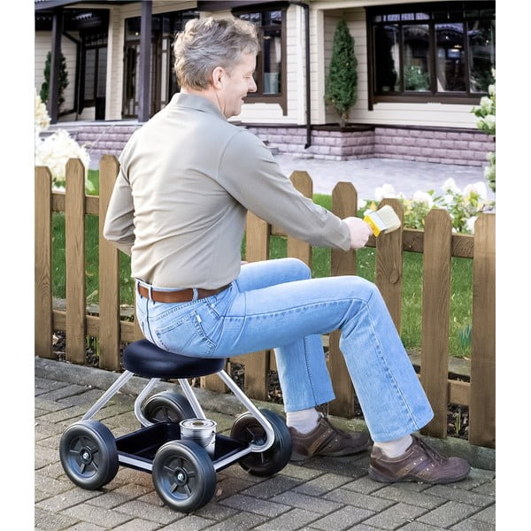 Fekete-szürke kerti ülőke Secura – Maximex-image-2