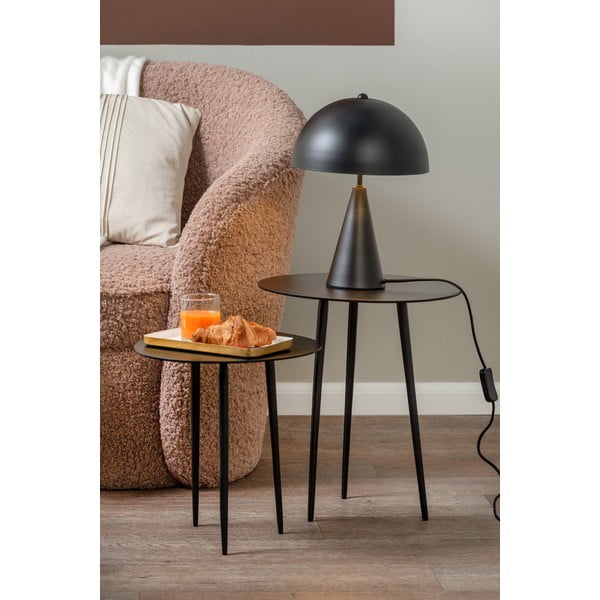 Sublime fekete asztali lámpa, magasság 35 cm - Leitmotiv-image-1