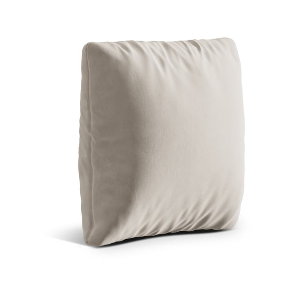 Bézs bársony párna kanapéra Kemi – Cosmopolitan Design-image-1