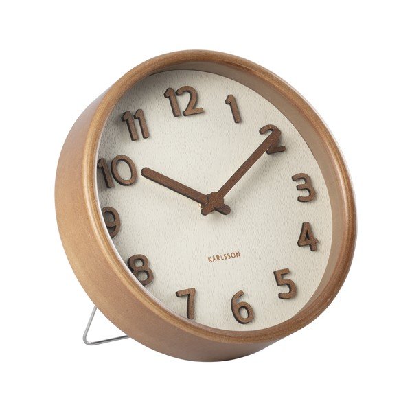 Asztali óra ø 18 cm Pure – Karlsson