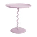 Fém kerek tárolóasztal ø 40 cm Zig Zag – Leitmotiv