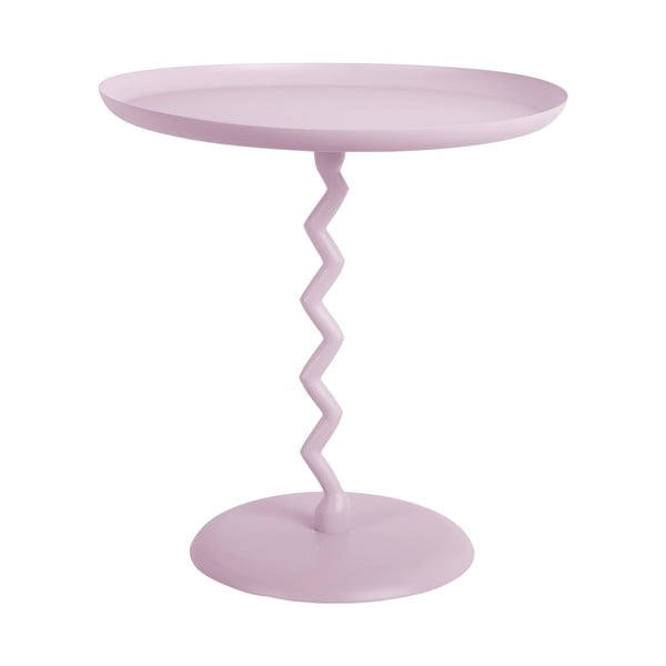 Fém kerek tárolóasztal ø 40 cm Zig Zag – Leitmotiv