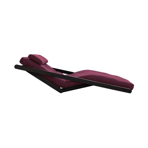 Figo Black/Bordeaux bordó kinyitható kanapé - Karup Design-image-3