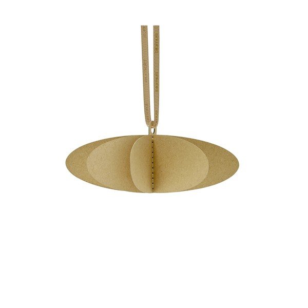 Papír karácsonyfadísz készlet 4 db-os 4 cm Kazary – Blomus