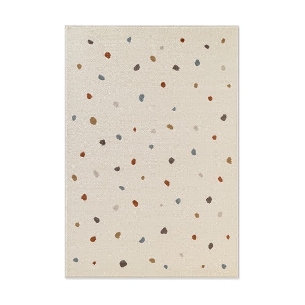 Krémszínű gyerek szőnyeg 120x170 cm Funny Dots – Hanse Home