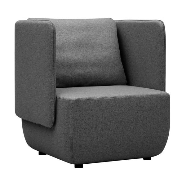 Opera Low antracit fotel - Softline-image-2