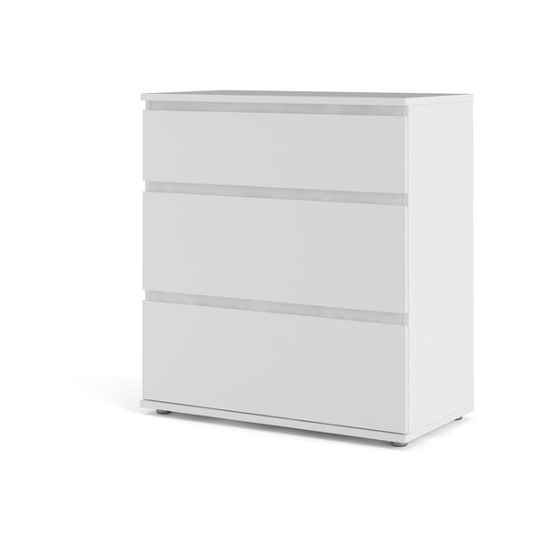 Fehér alacsony komód 77x84 cm Nova – Tvilum-image-3