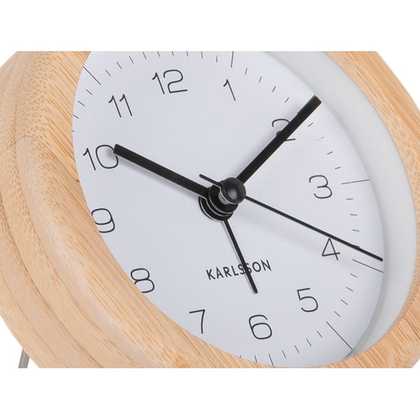Ébresztőóra ø 10 cm Neat – Karlsson-image-4