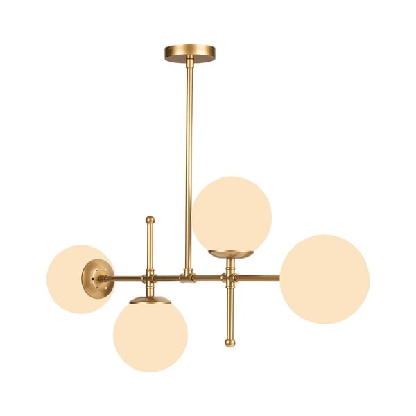 Kruva aranyszínű függőlámpa, magasság 57 cm - Squid Lighting-image-3