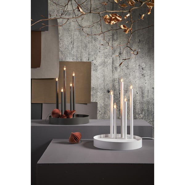 Fekete fénydekoráció ø 32 cm Deco – Star Trading-image-4