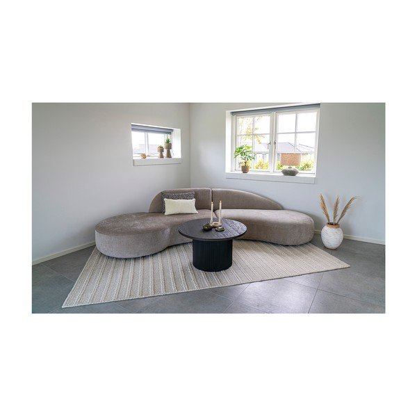 Krémszínű gyapjú szőnyeg 160x230 cm Dehli – House Nordic-image-1