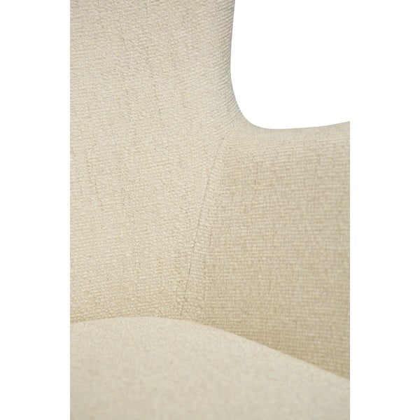 Krémszínű buklé fotel Glam – DAN-FORM Denmark-image-1