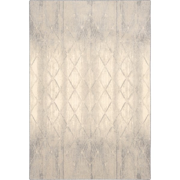 Krémszínű gyapjú szőnyeg 133x180 cm Colette – Agnella