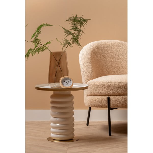 Fém kerek tárolóasztal ø 41 cm Ruby – Leitmotiv-image-1