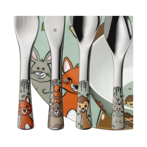 Porcelán gyerek étkészlet 6 db-os Forest Friends – WMF-image-4