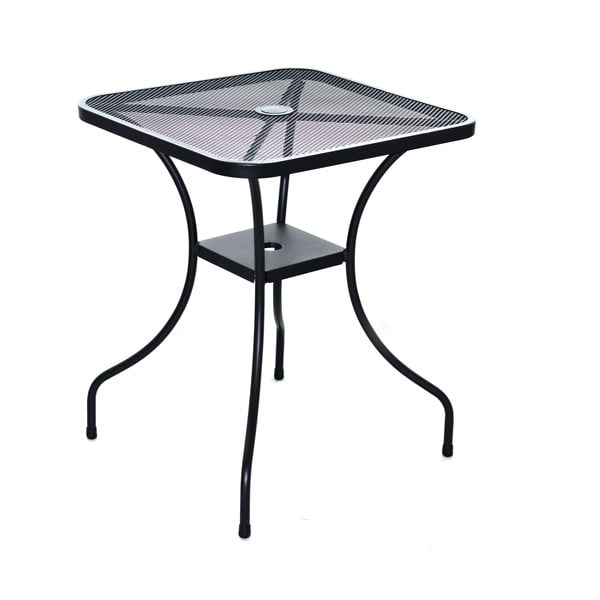 Fém kerti étkezőasztal 60x60 cm – Rojaplast-image-1