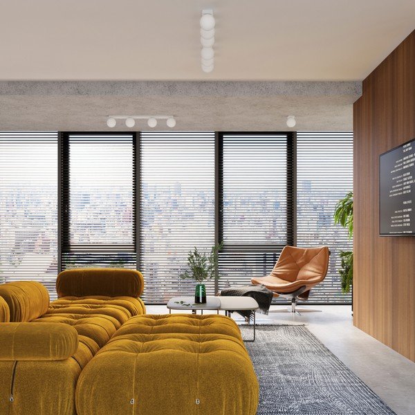 Fehér mennyezeti lámpa üveg búrával ø 12 cm Umerta – Sollux-image-4