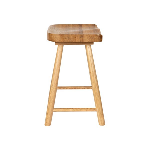 Natúr színű tölgyfa ülőke Vander – White Label-image-3