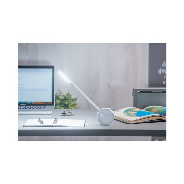 Fehér LED asztali lámpa (magasság 38 cm) Octagon One – Gingko-image-3