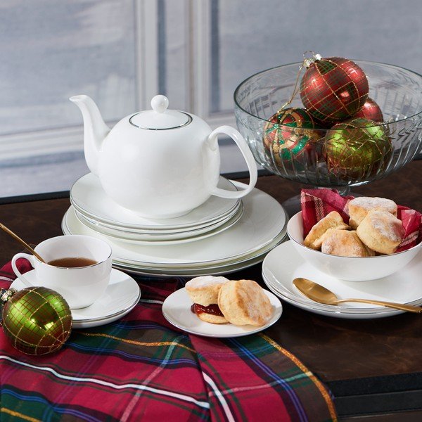 Silver Lining porcelán teáskanna, 1,2 l - Butlers-image-1