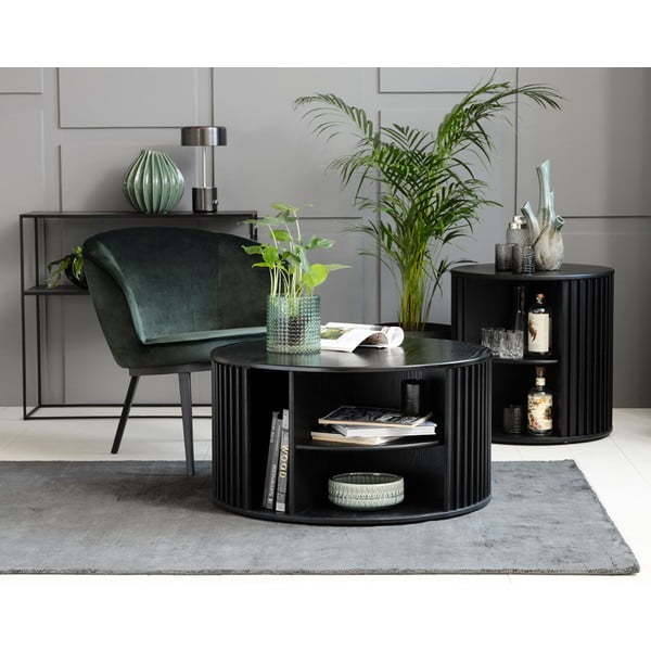 Kerek tárolóasztal ø 60 cm Siena – Unique Furniture-image-1