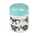 Kék-krémszínű ételtartó gyerek termosz 280 ml Prehistoric Land – Rex London