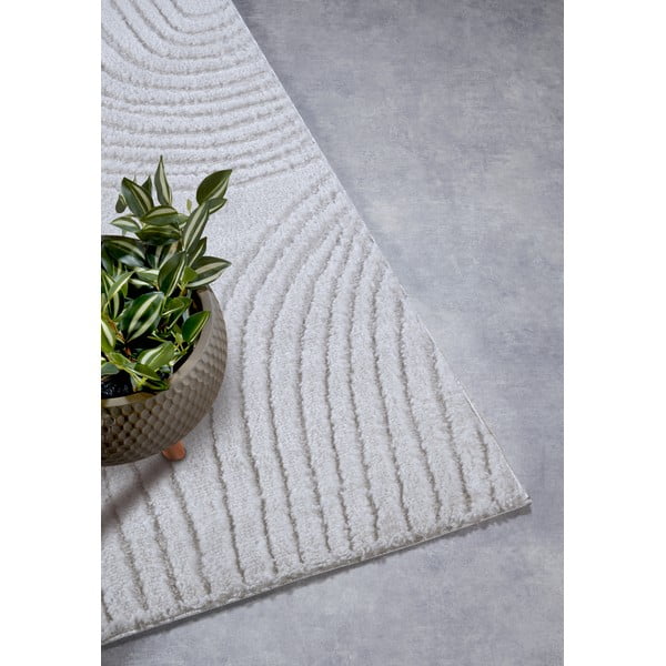 Krémszínű futószőnyeg 80x240 cm Pigment Cream White – Elle Decoration-image-2