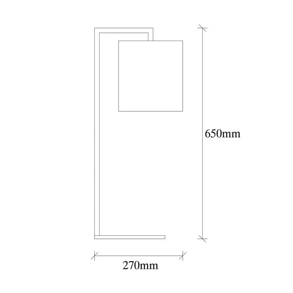 Profil fekete-bézs asztali lámpa - Opviq lights-image-3