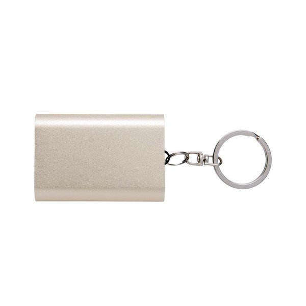 Aranyszínű kompakt powerbank, kulcstartóval - XD Design-image-1