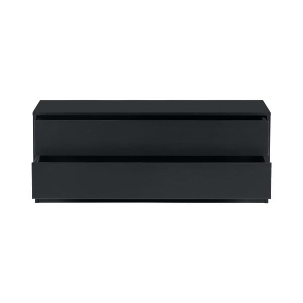 Fekete borovi fenyő moduláris TV-állvány 100x40 cm Finca – WOOOD-image-2